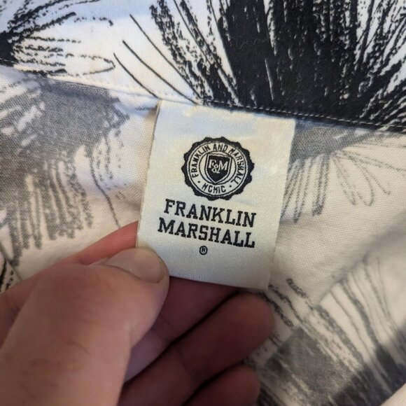 FRANKLIN & MARSHALL - Short sleeve graphic shirt - Sz XL - Picture 6 of 9